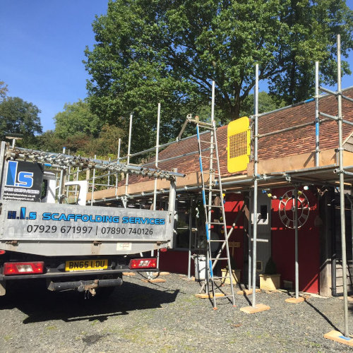 Heightech Industrial Scaffolding Vehicle